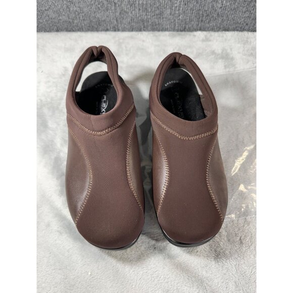 Flexus womens size 8.5 anatomic strappy sandels brown - Picture 2 of 16